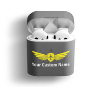 Thumbnail for Custom Name (Badge 2) Designed AirPods Cases
