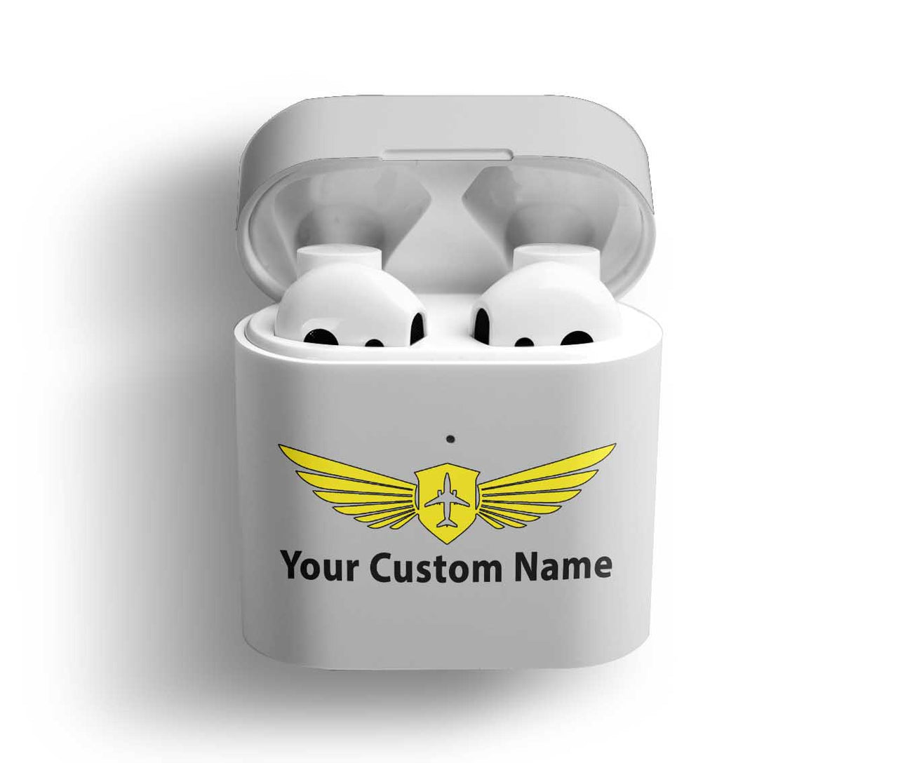 Custom Name (Badge 2) Designed AirPods Cases