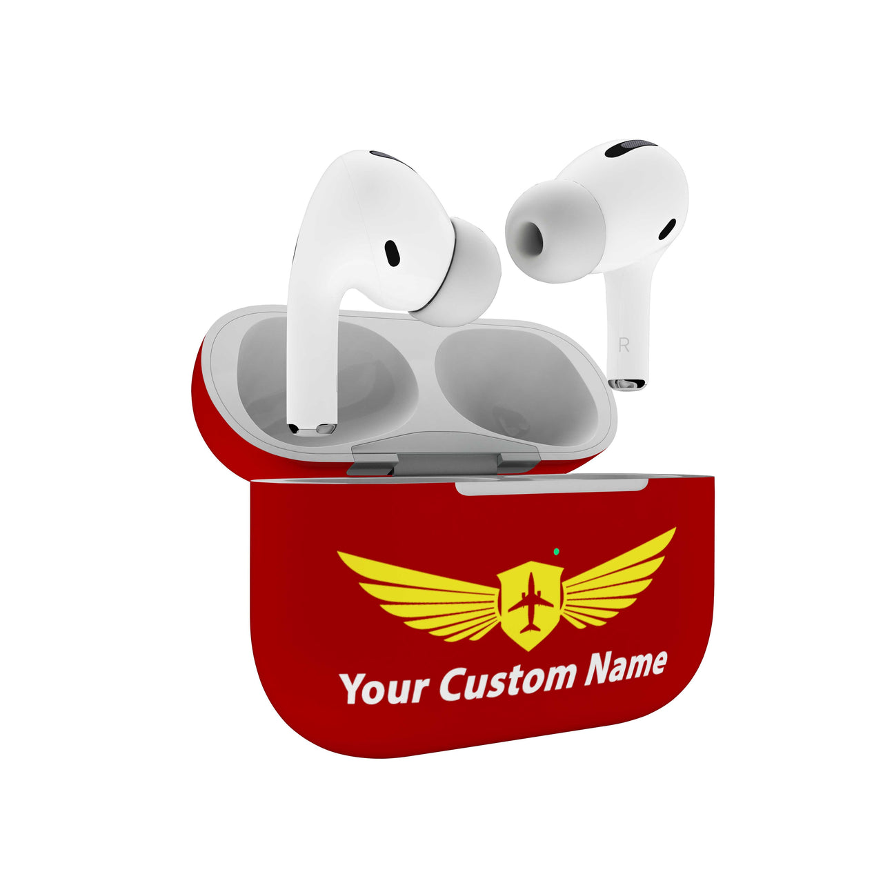 Custom Name (Badge 2) Designed Airpods "Pro" Cases