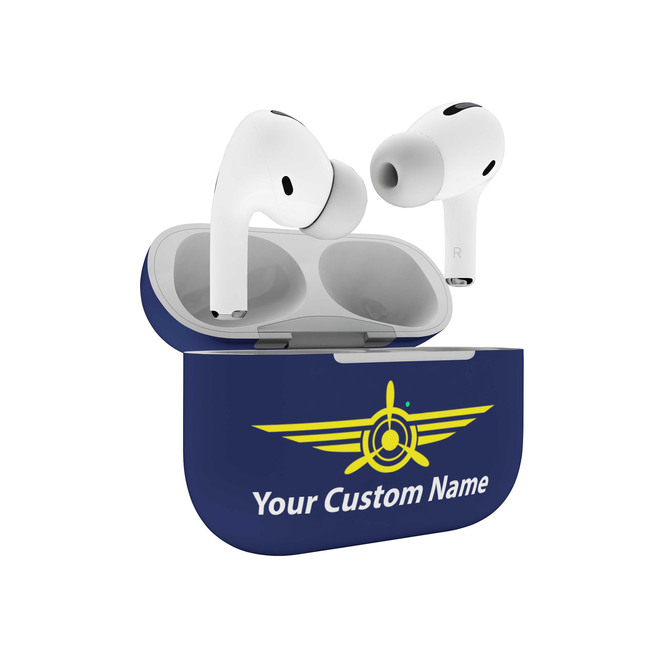 Custom Name (Badge 3) Designed Airpods "Pro" Cases
