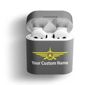 Thumbnail for Custom Name (Badge 3) Designed AirPods Cases
