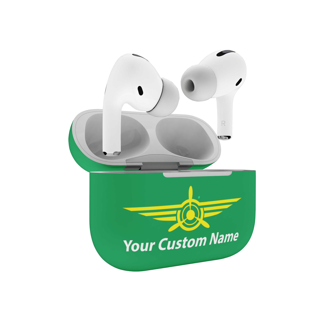 Custom Name (Badge 3) Designed Airpods "Pro" Cases