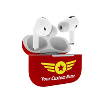 Thumbnail for Custom Name (Badge 4) Designed Airpods 