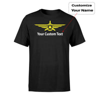 Thumbnail for Custom Name (3) & Badge Designed T-Shirts