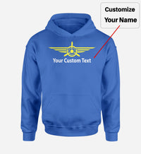 Thumbnail for Custom Name & Badge (3) Designed Hoodies