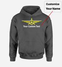 Thumbnail for Custom Name & Badge (3) Designed Hoodies