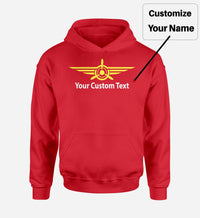 Thumbnail for Custom Name & Badge (3) Designed Hoodies