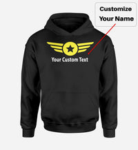 Thumbnail for Custom Name & Badge (4) Designed Hoodies