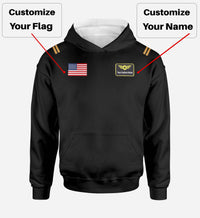 Thumbnail for Custom Name & Badge & Epualette Designed Hoodies