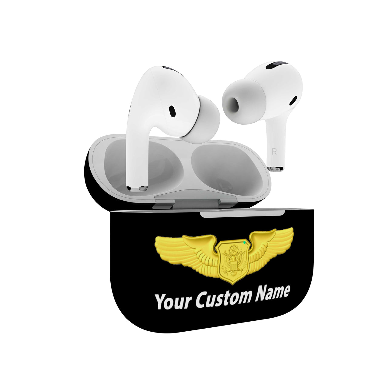 Custom Name (Special US Air Force) Designed Airpods "Pro" Cases
