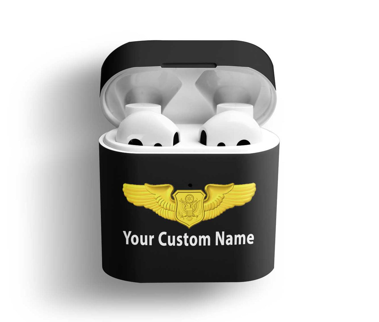 Custom Name (Special US Air Force) Designed AirPods Cases
