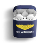 Thumbnail for Custom Name (Special US Air Force) Designed AirPods Cases