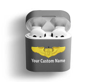 Thumbnail for Custom Name (Special US Air Force) Designed AirPods Cases