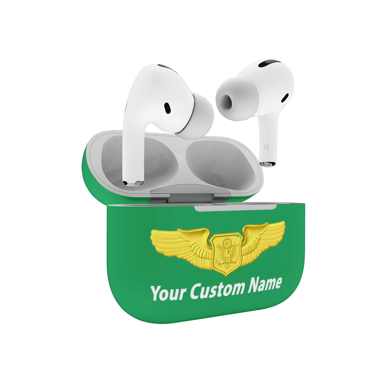 Custom Name (Special US Air Force) Designed Airpods "Pro" Cases