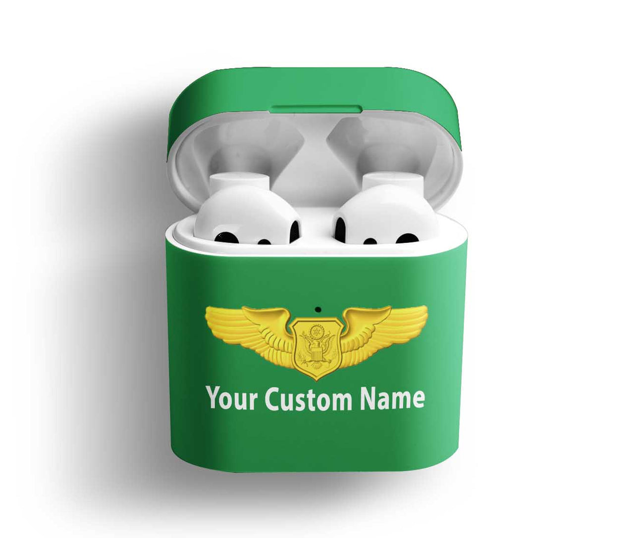 Custom Name (Special US Air Force) Designed AirPods Cases