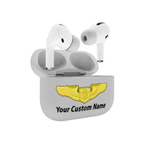 Thumbnail for Custom Name (Special US Air Force) Designed Airpods 