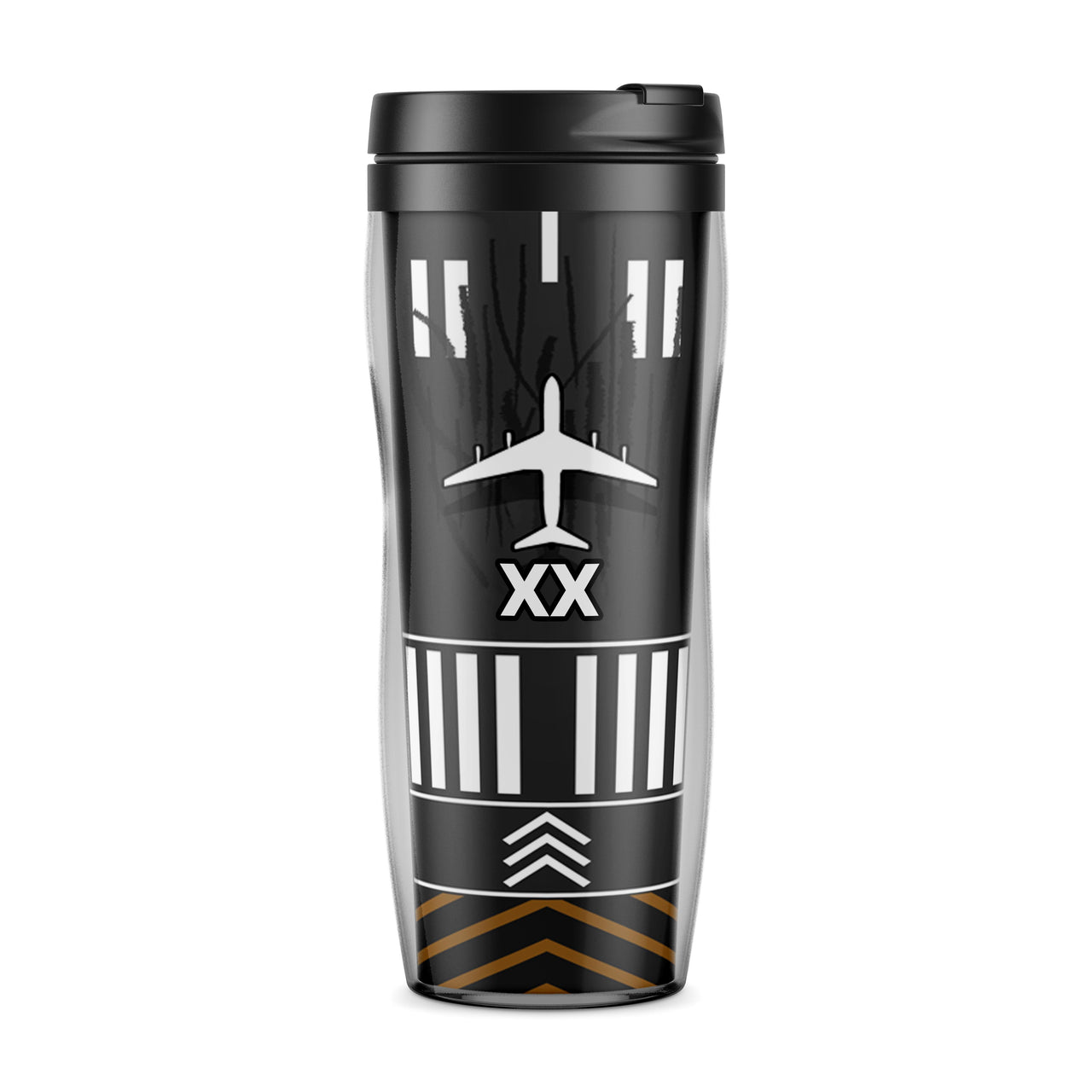 CUSTOMIZABLE Runway Designed Plastic Travel Mugs