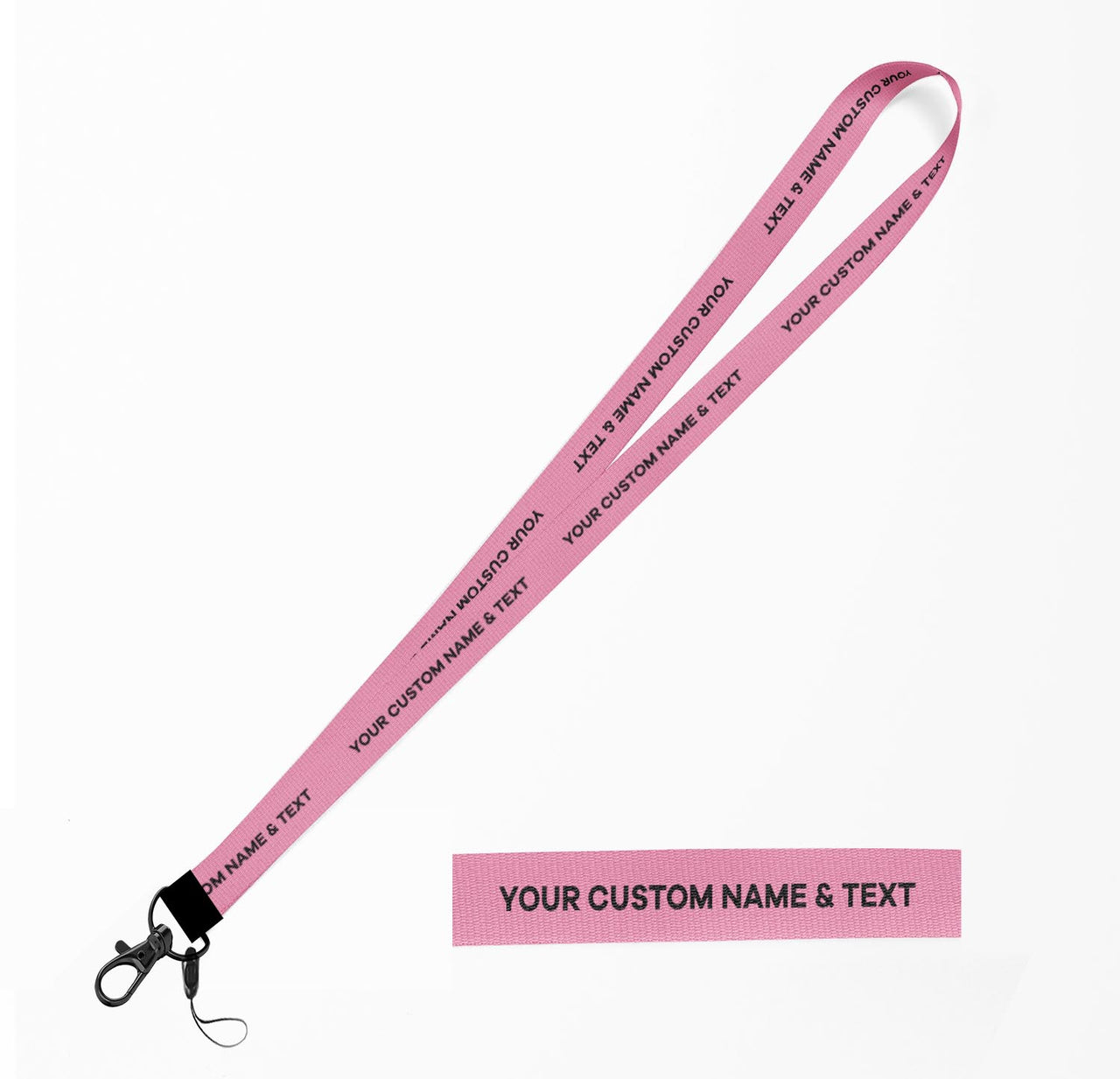 Your Custom Text Designed Lanyard & ID Holders