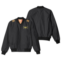 Thumbnail for Customizable Name & Badge (5) Designed 3D Pilot Bomber Jackets