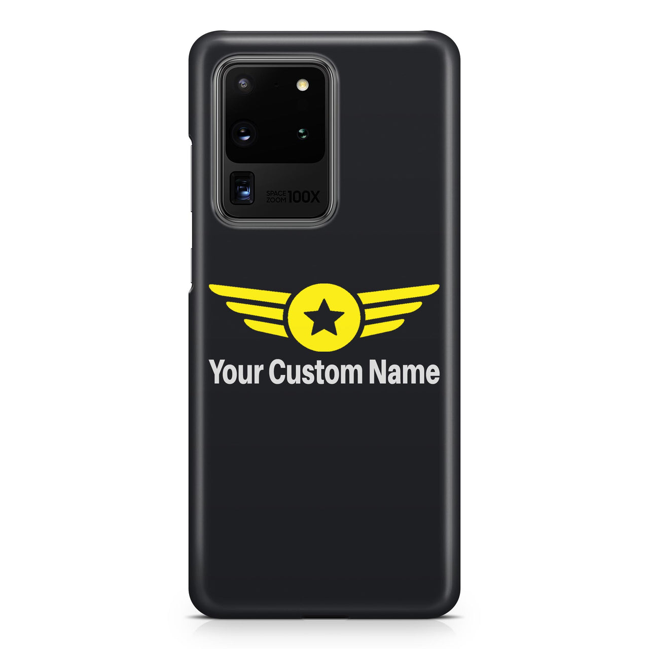 Custom & Name (2) Badge Designed Samsung S & Note Cases