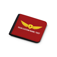 Thumbnail for Customizable Name & Badge (2) Designed Wallets
