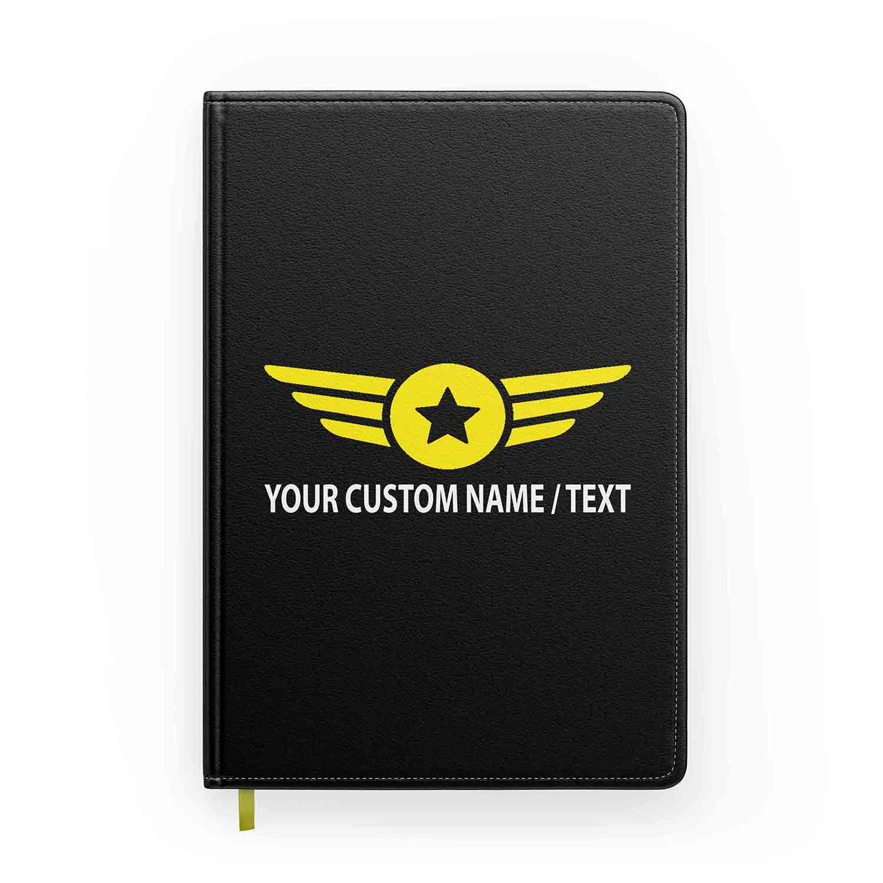 Customizable Badge (4) & Name Designed Notebooks
