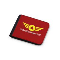 Thumbnail for Customizable Name & Badge (4) Designed Wallets