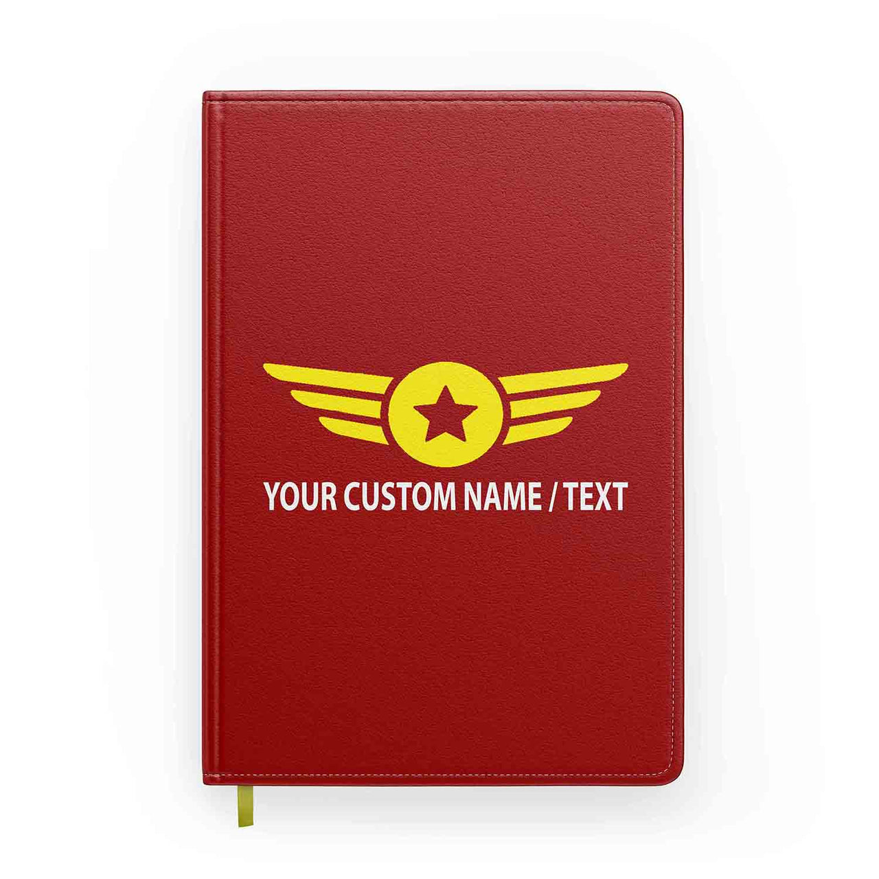 Customizable Badge (4) & Name Designed Notebooks