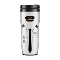 Thumbnail for Customizable Name & Pilot Uniform Designed Plastic Travel Mugs