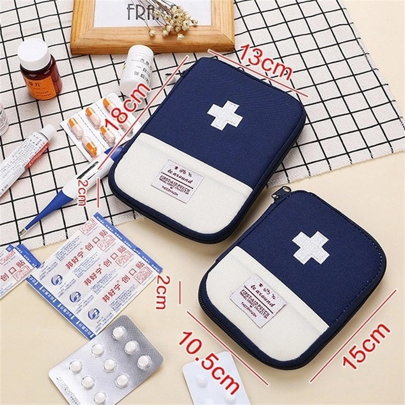 Mini & Ultra Portable Medicine Organizer Travel Case