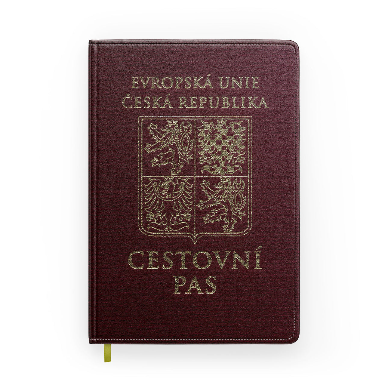 Czech Republic (Czechia) Passport Designed Notebooks