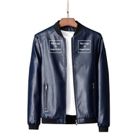Thumbnail for Custom DOUBLE LOGOS Designed PU Leather Jackets
