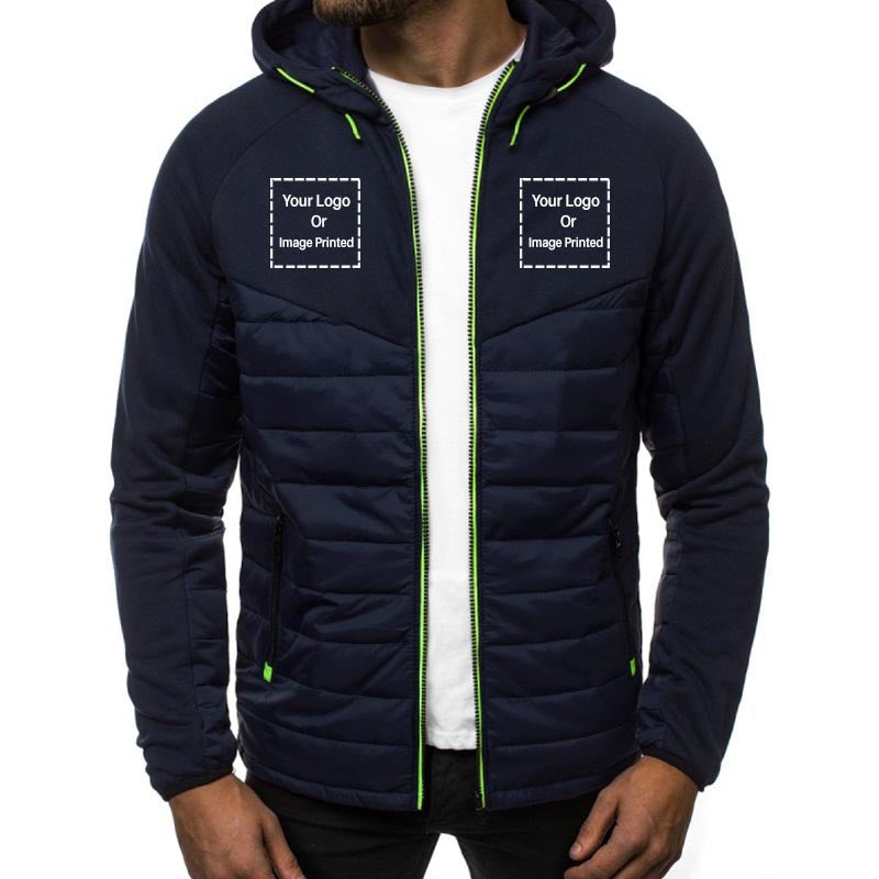 Custom TWO LOGOS Designed Sportive Jackets