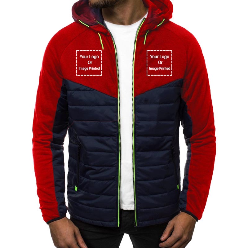 Custom TWO LOGOS Designed Sportive Jackets