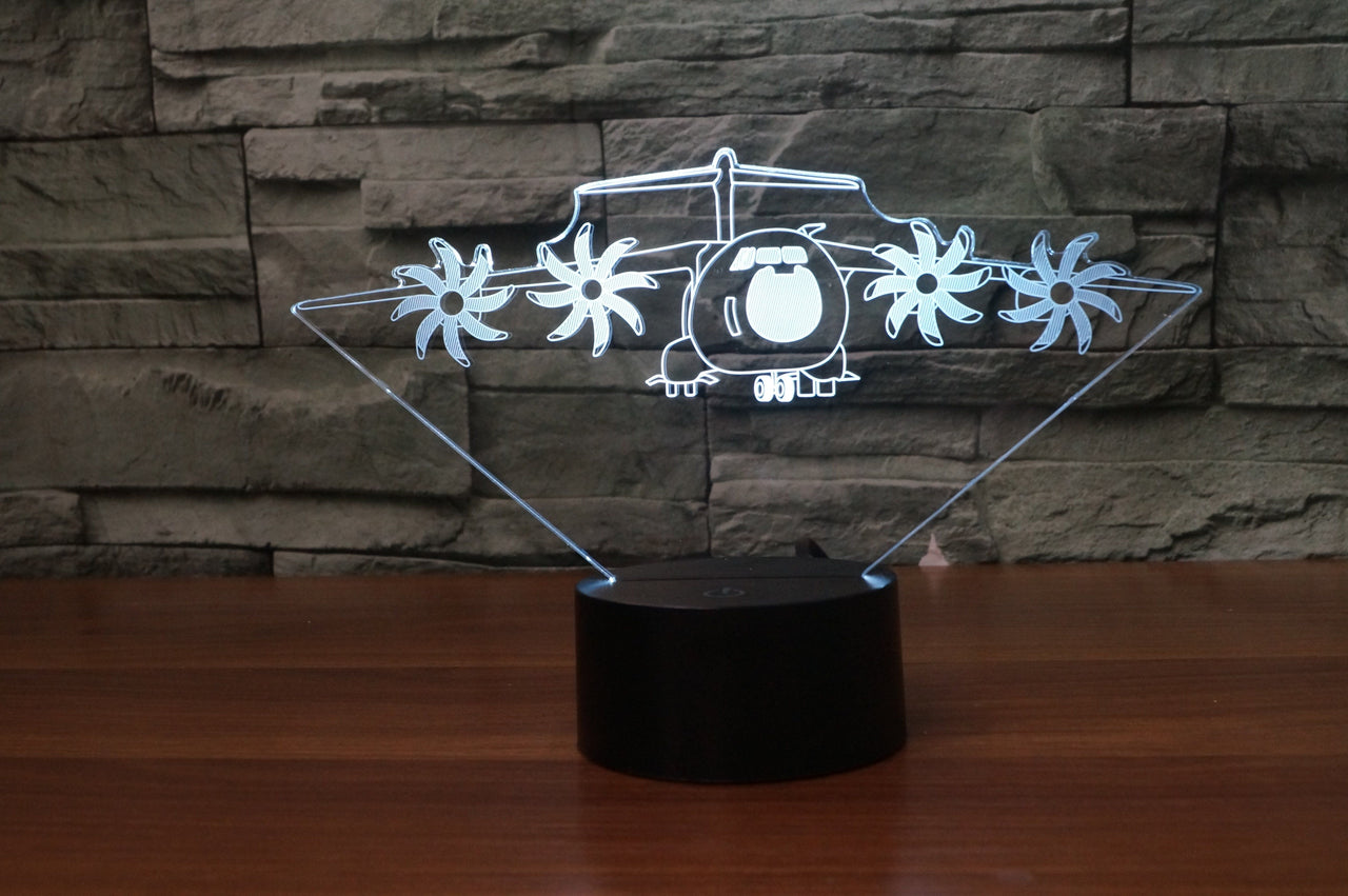 Very Detailed Airbus A400M Designed 3D Lamp Aviation Shop 