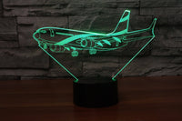 Thumbnail for Landing Boeing 737 Designed 3D Lamp Aviation Shop 