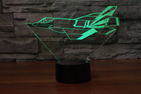Thumbnail for Cruising Fighting Falcon F35 Designed 3D Lamp Aviation Shop 