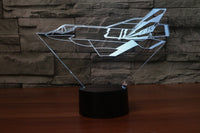 Thumbnail for Cruising Fighting Falcon F35 Designed 3D Lamp Aviation Shop 