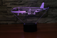 Thumbnail for Very Detailed Airbus A320 Designed 3D Lamp Aviation Shop 