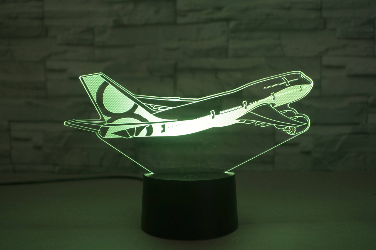 Boeing 747-8 Designed 3D Lamp Aviation Shop 