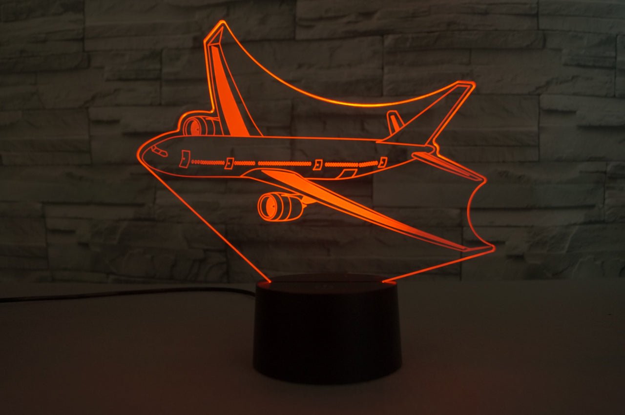 Cruising Airbus A330 Designed 3D Lamp Aviation Shop 