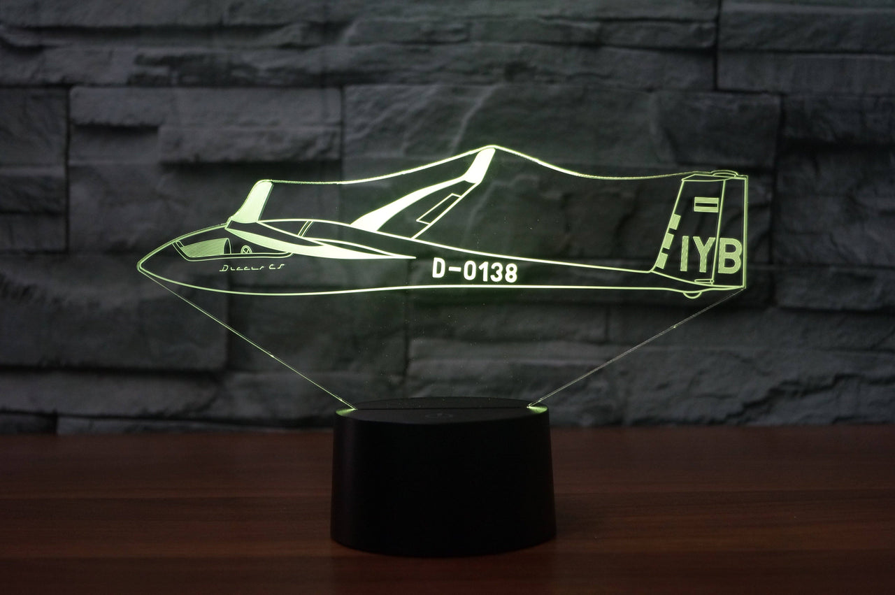 Cruising Glider Designed 3D Lamps Pilot Eyes Store 