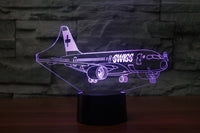 Thumbnail for Swiss Airlines Bombardier CS100 Designed 3D Lamps Pilot Eyes Store 