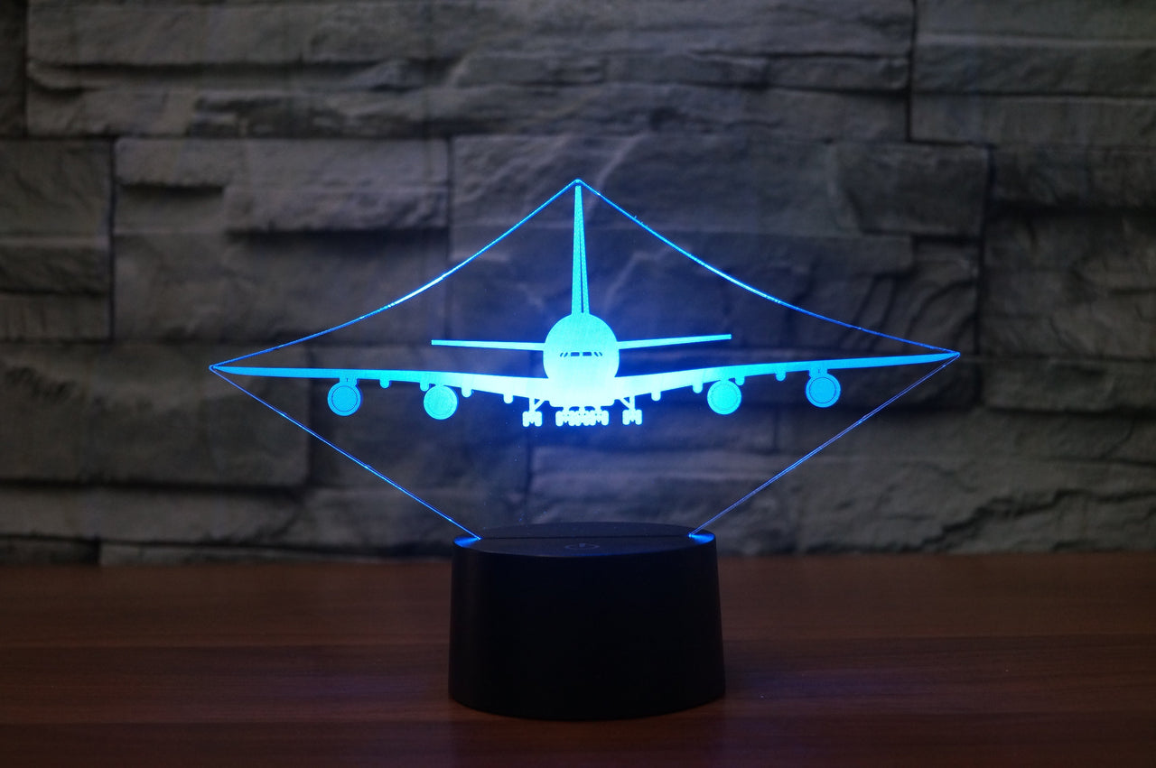 Airbus A380 Designed 3D Lamps Pilot Eyes Store 