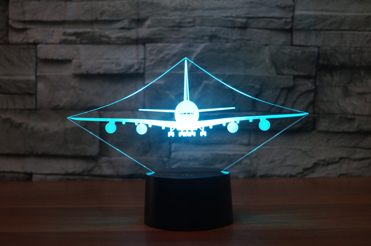 Airbus A380 Designed 3D Lamps Pilot Eyes Store 