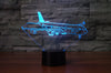 Taxiing Airbus A340 Designed 3D Lamps Pilot Eyes Store 