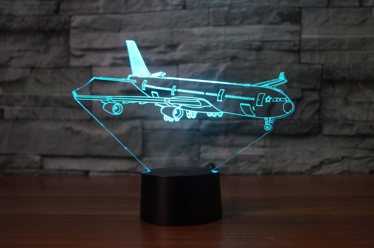 Taxiing Airbus A340 Designed 3D Lamps Pilot Eyes Store 