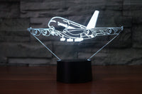 Thumbnail for Departing Airbus A380 Designed 3D Lamps Pilot Eyes Store 