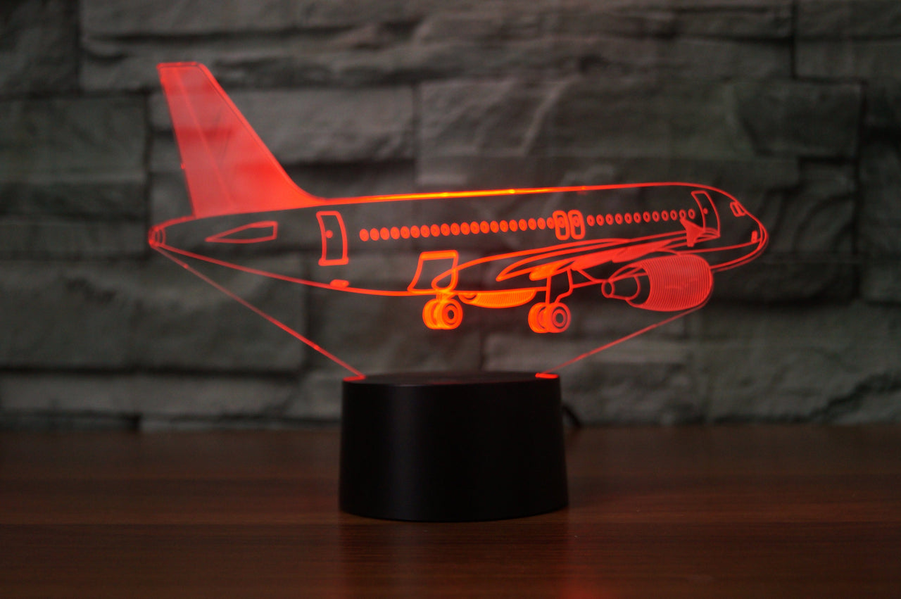 Taxiing Airbus A320 Designed 3D Lamps Pilot Eyes Store 