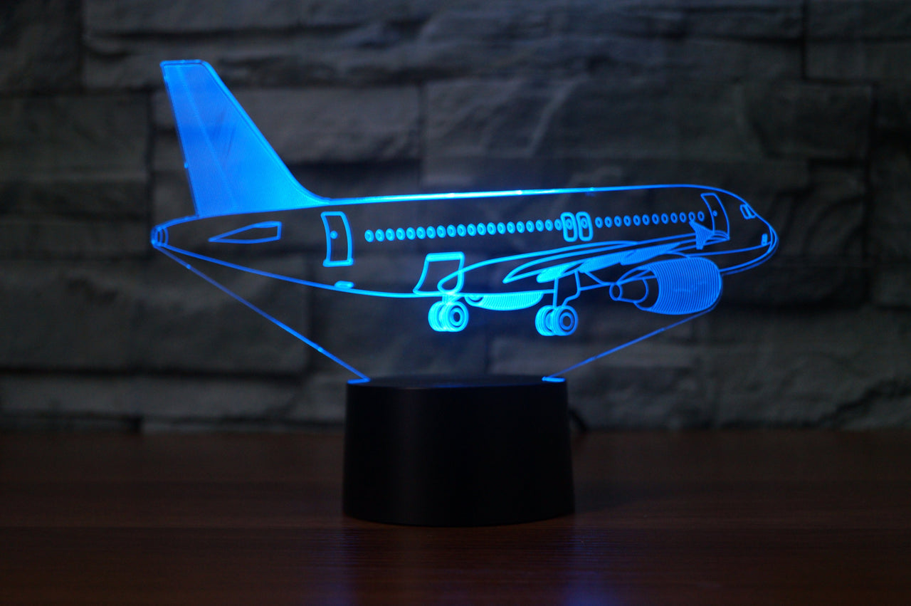 Taxiing Airbus A320 Designed 3D Lamps Pilot Eyes Store 